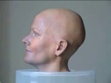 3D Printing a human head on a Zcorp Z450 Printer