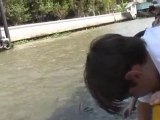Кормление рыб на Чао Прайе