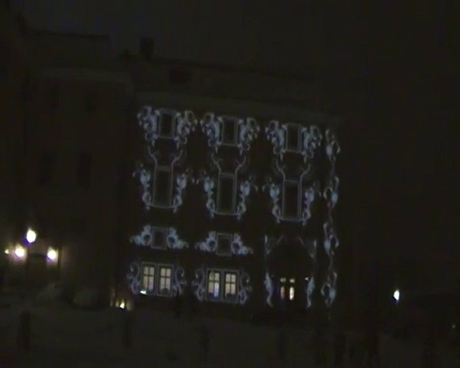 Uppsala slott bildspel av ljus