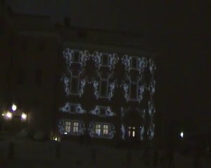 Uppsala slott bildspel av ljus