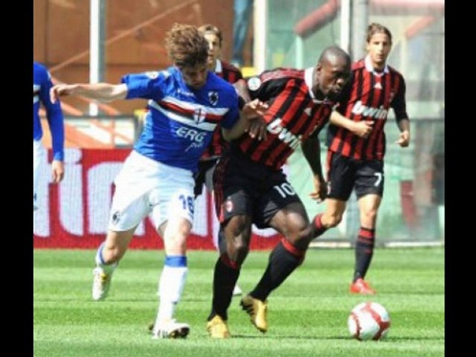Sampdoria 1-1 AC Milan Robinho great-finish