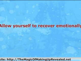 Get My Ex Back - Counter Intuitive and Effective  Moves