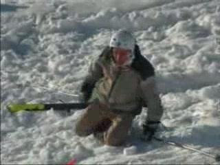 gamelle en ski
