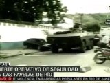 El Ejército aporta 800 soldados contra el narcotráfico en las favelas