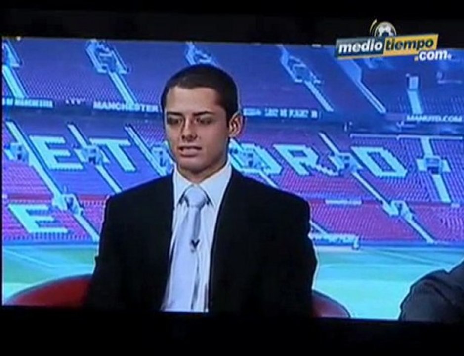 Medio Tiempo.com - Presentan a Chicharito como nuevo refuerzo del Man. U