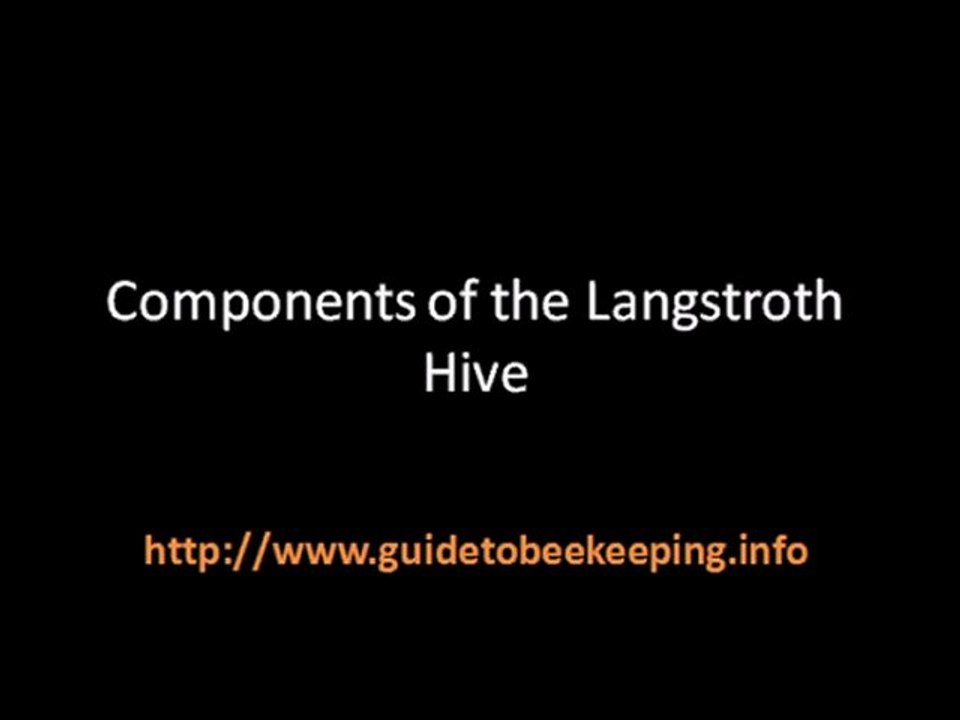 Beekeeping Hives -  Do You Know The Langstroth Beehive?