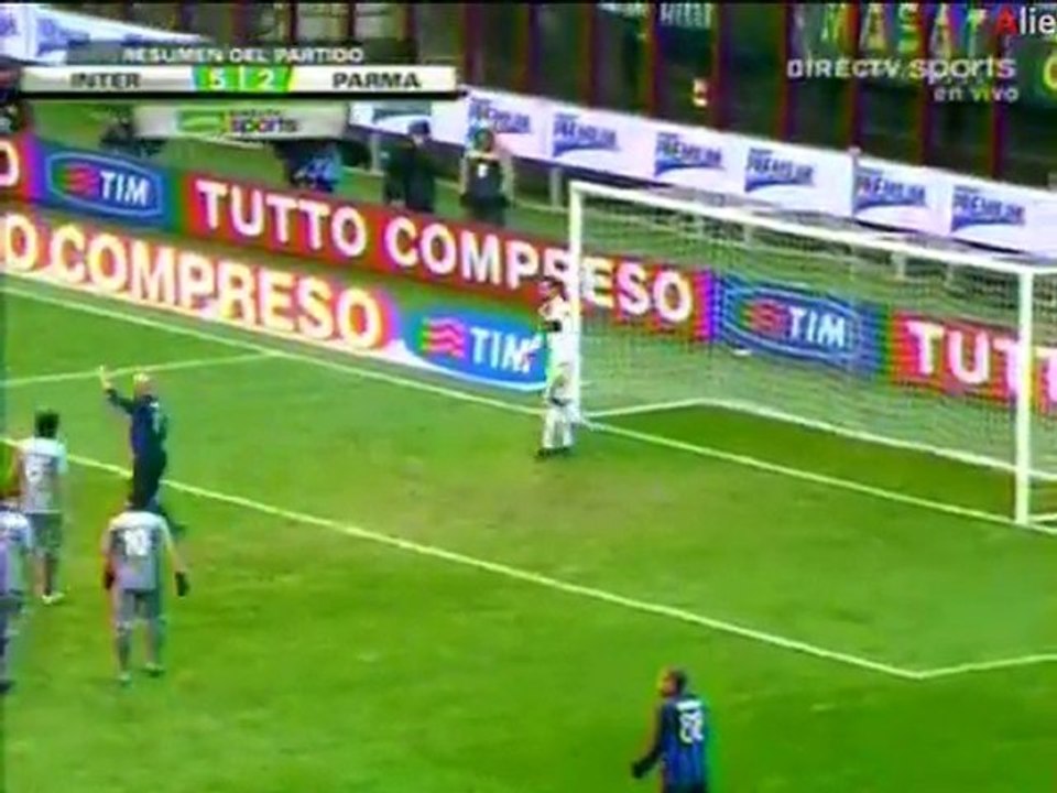Inter de Milán vs Parma 28/11/10