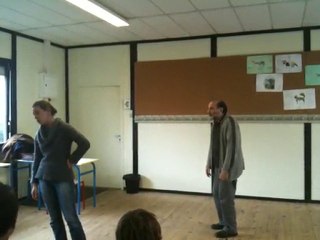 Scapin : mise en scène I,1 et I, 4