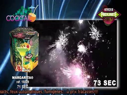 Feu d'artifice: fontaine Margarita de Ardi