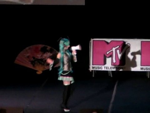 Cosplay Miku Hatsune (Vocaloid)