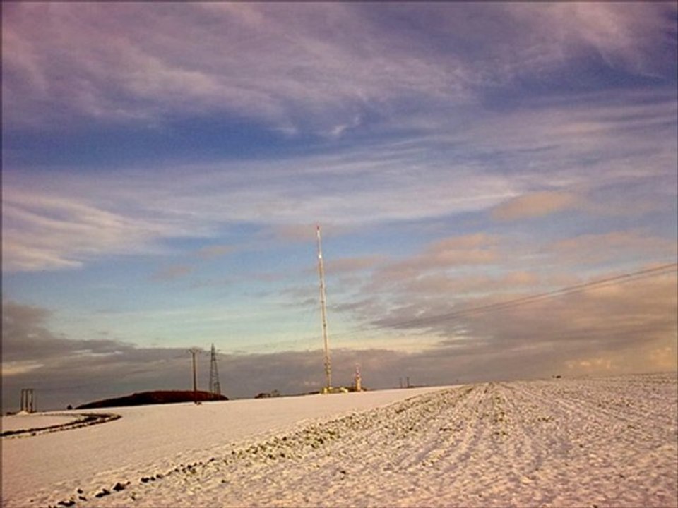 LA PREMIERE NEIGE DANS LE PAS DE CALAIS  FIN 2010