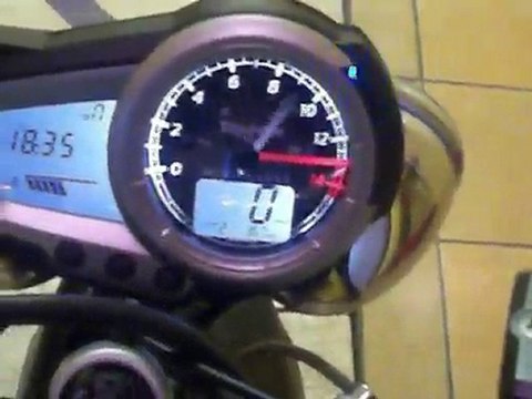 TRIUMPH Street Triple pots DEVIL sans chicanes