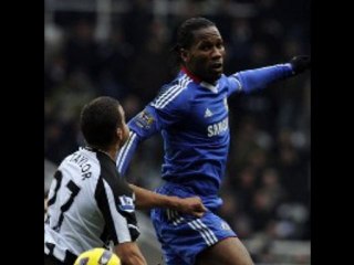 Newcastle United 1-1 Chelsea Carroll, Kalou scored