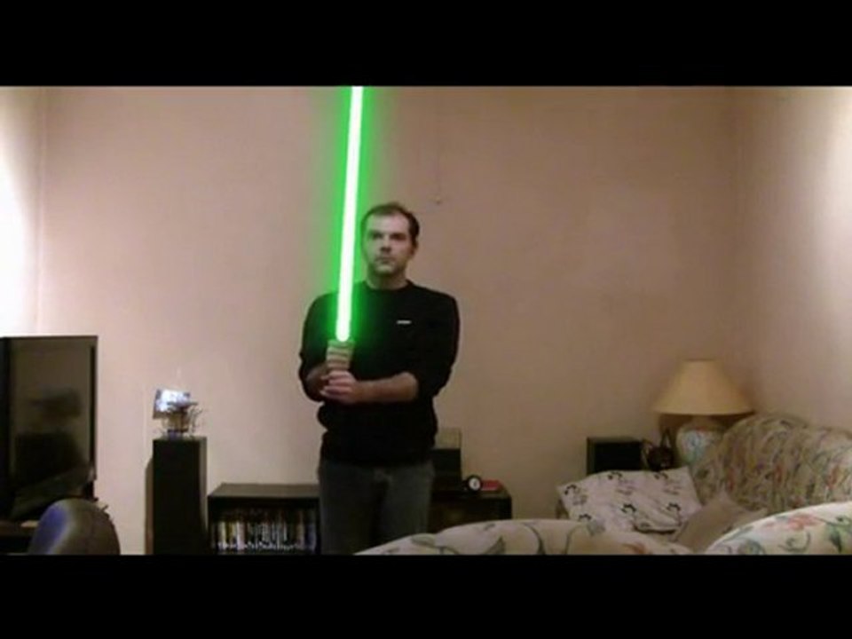 test sabre laser