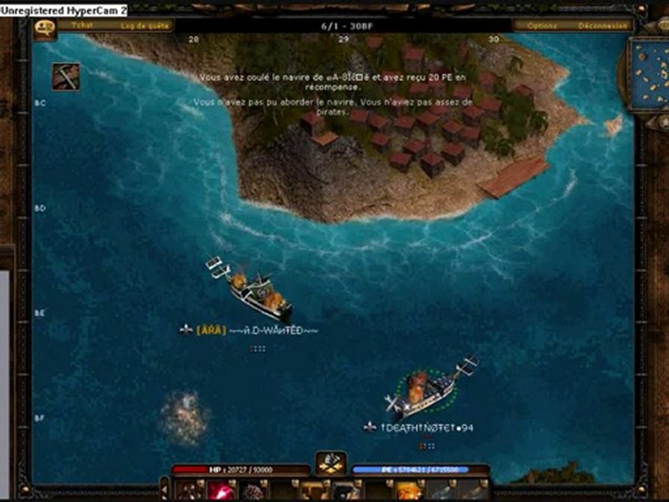 Seafight Shoot mon frère et un pote ...