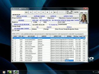 Sicil Programı - Veri Girişi 2