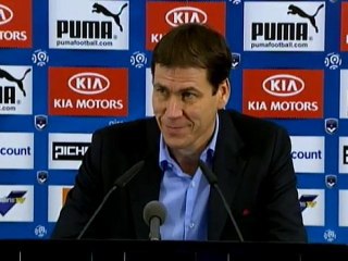 Conférence de presse après Bordeaux-Lille