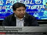 Choquehuanca: UNASUR preparada contra intentos de desestabil