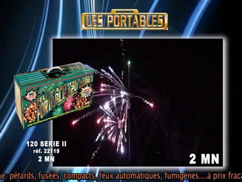 Feu d'artifice: portable 120 série II de Ardi