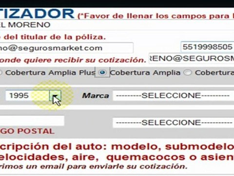Seguros de autos y coches México