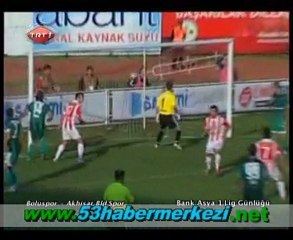 Boluspor: 3 - Akhisar Belediyespor: 3