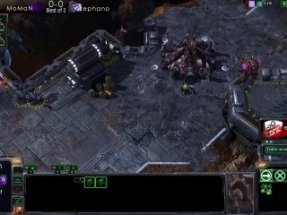 MoMaN vs Stephano 1/3 - Starcraft 2 - Quart eOSL Winter '10