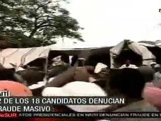 Miles de haitianos salen a las calles a denunciar fraude ele