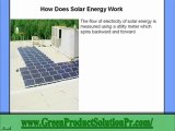 How Solar Energy Works by GreenProductSolution