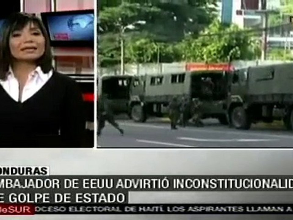 Wikileaks: golpe en Honduras fue ilegal e insconstitucional según el propio Embajador de EEUU