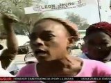 Electores haitianos molestos con Preval