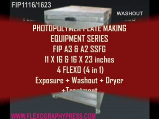 FLEXO PHOTOPOLYMER PLATE MAKING VEDIO