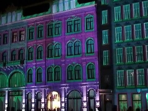 H&M- 3D Projection Mapping In The City Centre In Amsterdam