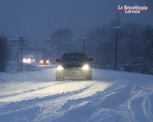 La Lorraine très perturbée par la neige