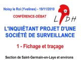 LDH St Germain en Laye - Fichage et traçage