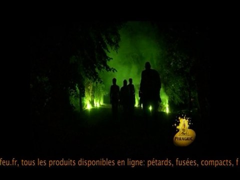 Feu d'artifice: Flammes de Bengale de Pyragric