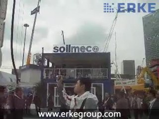 ERKE Dış Ticaret Soilmec Freezer Stand - Bauma China 2010