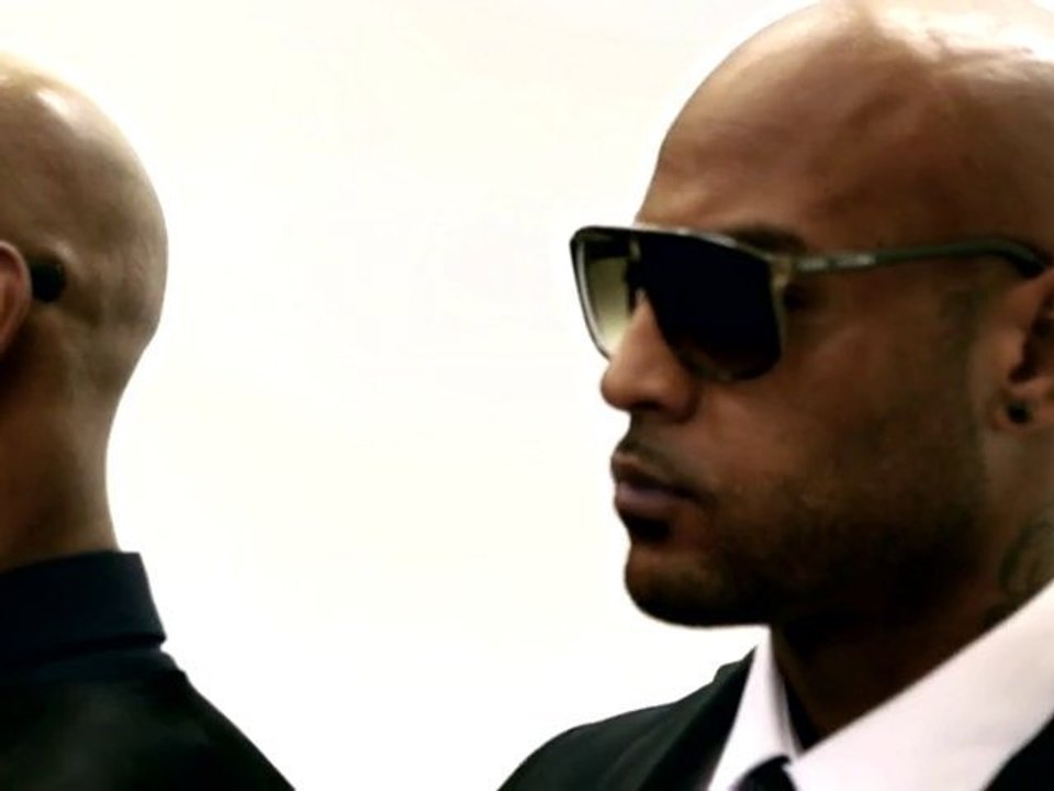 Anelka et Booba en shooting pour les Inrocks à Londres