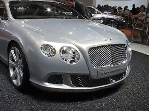 Paris Mondial de l’Automobile 2010 : Bentley
