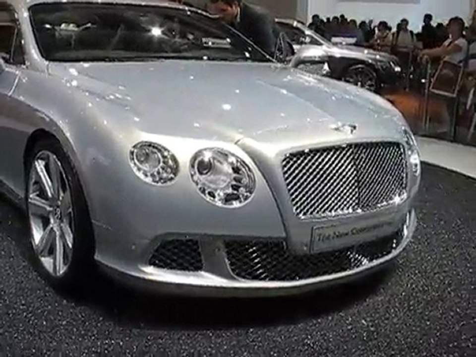 Paris Mondial de l’Automobile 2010 : Bentley