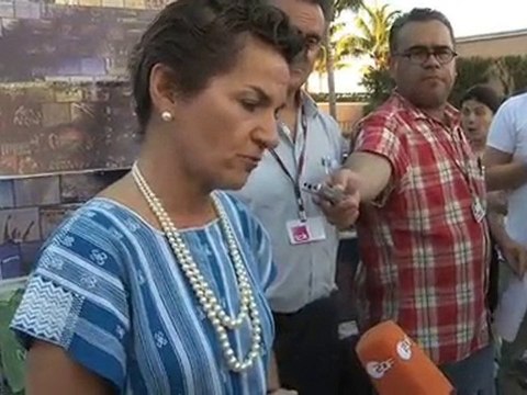 Paul Horsman and Christiana Figueres take questions ...