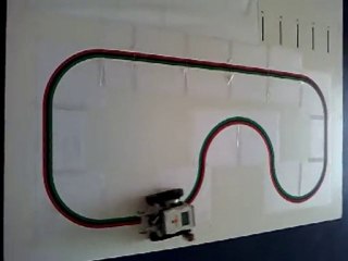 Vue plongée du parcours