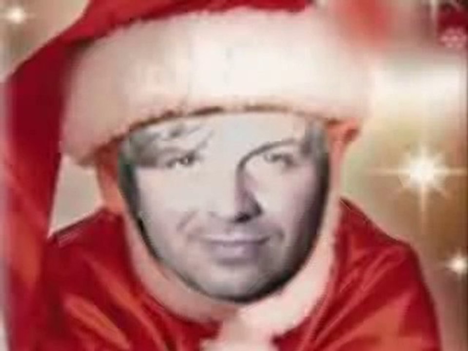 " Petit papa noël " de Tino Rossi, chanté par Serge Boudot.