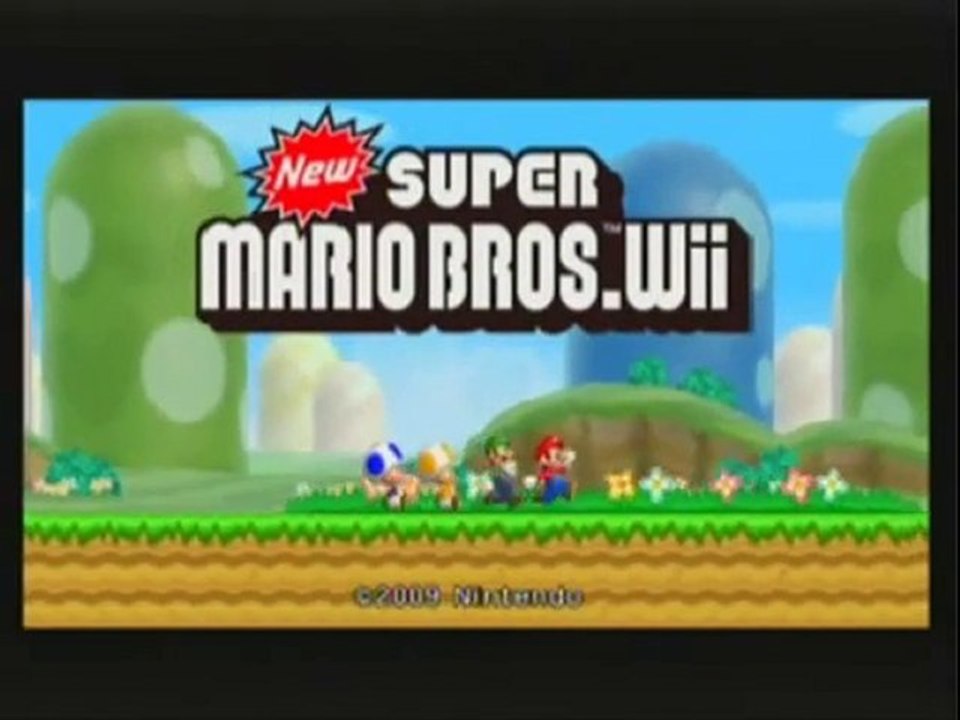 New Super Mario Bros.Wii W.T 1 Mario Luigi et Janax