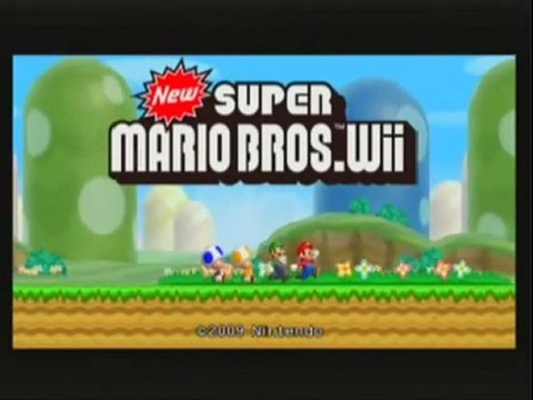 New Super Mario Bros.Wii W.T 1 Mario Luigi et Janax