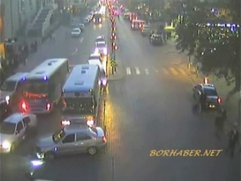 Niğde MOBESE Kameralarına Yansıyan Kazalar