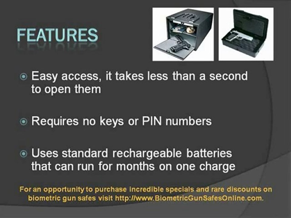 Fingerprint Gun Safes 101: Basics of fingerprint gun safes