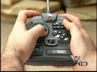 VsTank 1/24 Tiger I Gray Battle Tanks