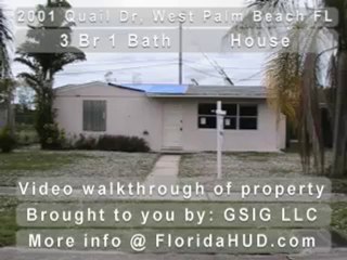 Video Walk Through of 2001 Quail Dr, West Palm Beach FL ...