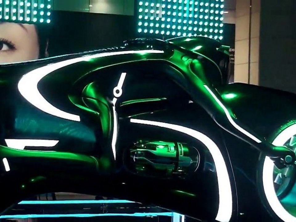 Tron Legacy - Light Cycle Disney Promotion Event @ NTV Japan