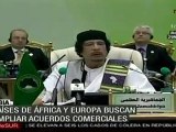Abre en Libia cumbre Africa-Unión Europea para promover coo